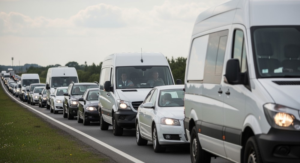 Linia 164 zmienia trasę z powodu wypadku na skrzyżowaniu